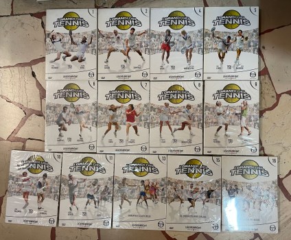 grandi del tennis 16 dvd