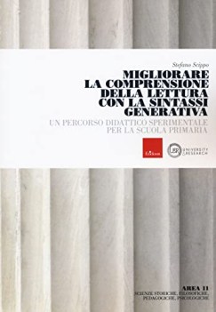 migliorare la comprensione della lettura con sintassi generale un per