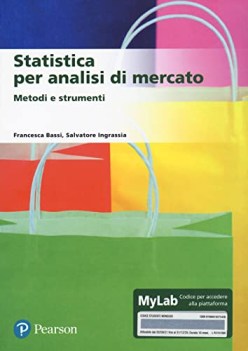 statistica per analisi di mercato metodi e strumenti ediz mylab co