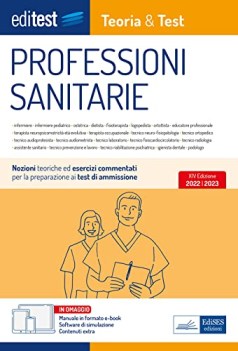 test professioni sanitarie 2022 manuale di teoria con ebook simula