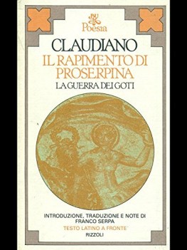 rapimento di proserpina la guerra dei goti