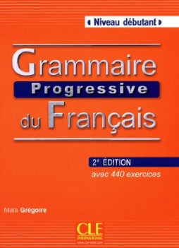 grammaire progressive francais (deb.)+cd francese, grammatica