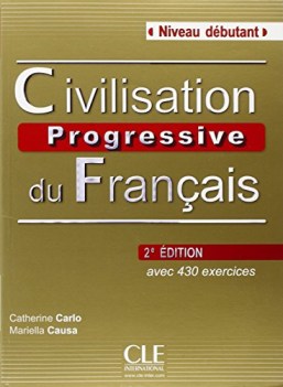 civilisation progressive francais debut. francese, grammatica