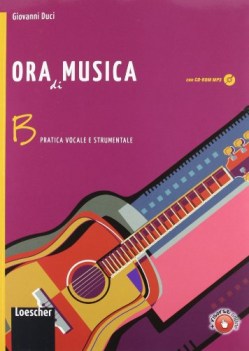 ora di musica b +cd musica,ed.mus.teatro,cine