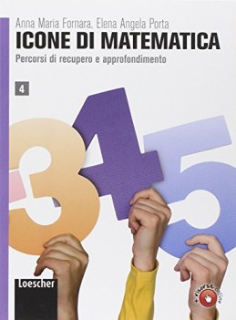 icone di matematica 4 libri vacanze