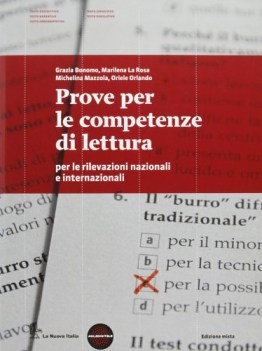 prove per la competenza di lettura italiano, gramm. sup.