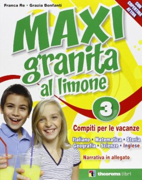 maxi granita al limone 3 libri vacanze