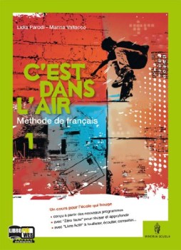 c\'est dans l\'air 1 +cd francese, grammatica