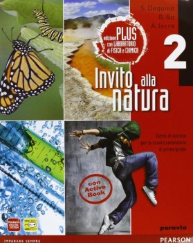 invito alla natura plus 2 +cd scienze scuola media