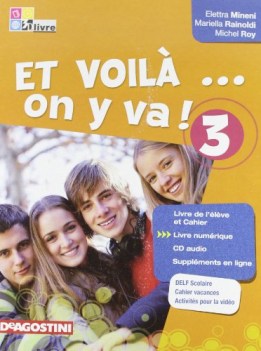 et voila on y va! 3 +cd francese, grammatica