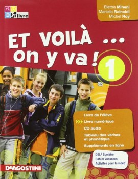 et voila... on y va!  1 +cd +tavole (2t) francese, grammatica