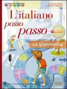 italiano passo passo,gramm.+quad.+inv+cd italiano, gramm. medie