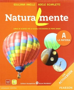 naturalmente a+b+c+d +dvd scienze scuola media