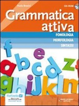 grammatica attiva +cd italiano, gramm. medie