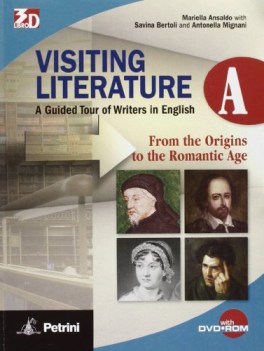 visiting literature a +dvd inglese, antol.e lett.