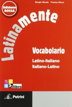 latinamente ed.rossa +vocab.+cd latino scuola media