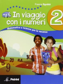 in viaggio con i numeri 2 libri vacanze