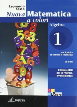 nuova matematica a colori blu alg.1+quad + cdrom