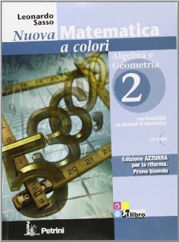 nuova matematica a colori azzurra 2+q+cd matematica it e ip