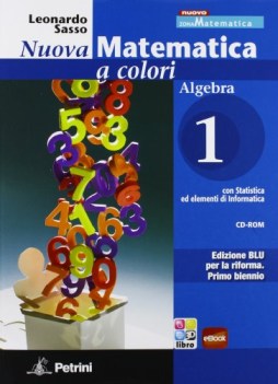 nuova matematica a colori blu alg.1 +cd matematica it e ip