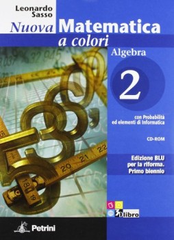 nuova matematica a colori blu alg.2 +cd matematica it e ip