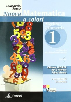 nuova matematica a colori azzurra 1 (3t) matematica it e ip