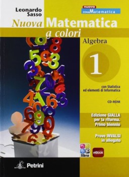 nuova matematica a colori gialla alg.1  (3t)