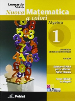 nuova matematica a colori gialla pack 1 matematica it e ip