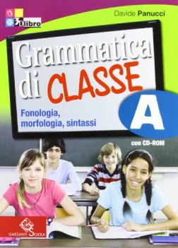 grammatica di classe a+accoglienza +cd italiano, gramm. medie