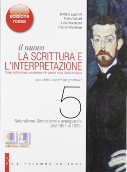 nuovo scrittura e l\'interpret.5 rossa UNICO italiano, letteratura