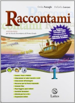 Raccontami 1 +  Mito ed epica + Mio quaderno Invalsi 1 FC