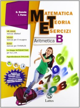 matematica teoria esercizi B aritm.+inval matematica sc.media