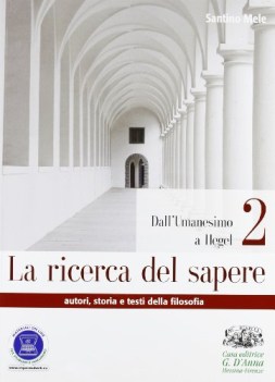 ricerca del sapere 2 filosofia,pedag.-manuali