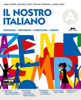 nostro italiano a +cd (3t) italiano, antologia media