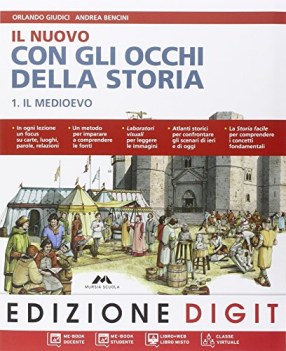 Nuovo con gli occhi d/storia 1+atl.+citt storia scuola media