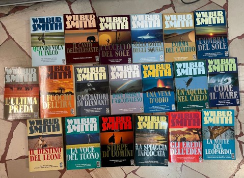 wilbur smith 19 volumi