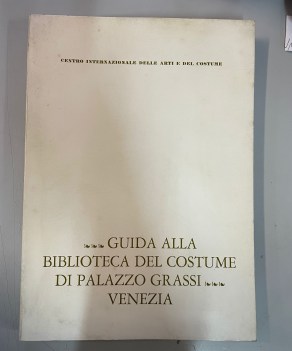 guida alla biblioteca del costume di palazzo grassi