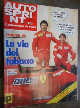 autosprint 1984 n 3 ferrari\' 84 la via del tabacco