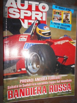 autosprint 1984 n 14 bandiera rossa