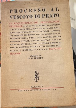 processo al vescovo di prato