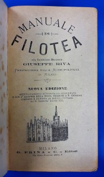 manuale di filotea Riva 1889