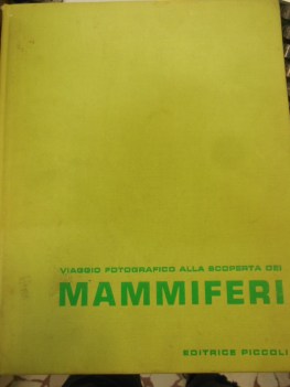 viaggio fotografico alla scoperta dei mammiferi