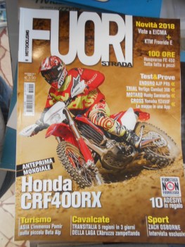 motociclismo fuoristrada fascicolo 169 numero 12 dicembre 2017