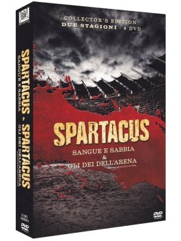 spartacus collectors\' edition due stagioni 8 dvd