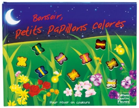 bonsoir patits papillons colores