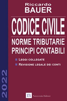 codice civile 2022 norme tributarie principi contabili