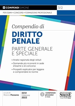 compendio di diritto penale  parte generale e speciale