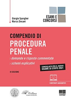 compendio di procedura penale  esame di stato 2021 domande e rispost