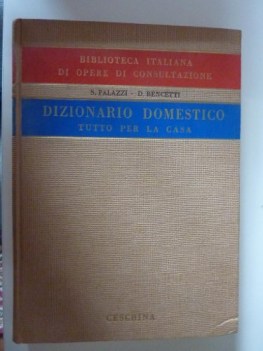 biblioteca italiana di opere di consultazione  dizionario domestico