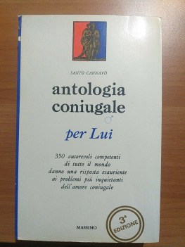 antologia coniugale per lui